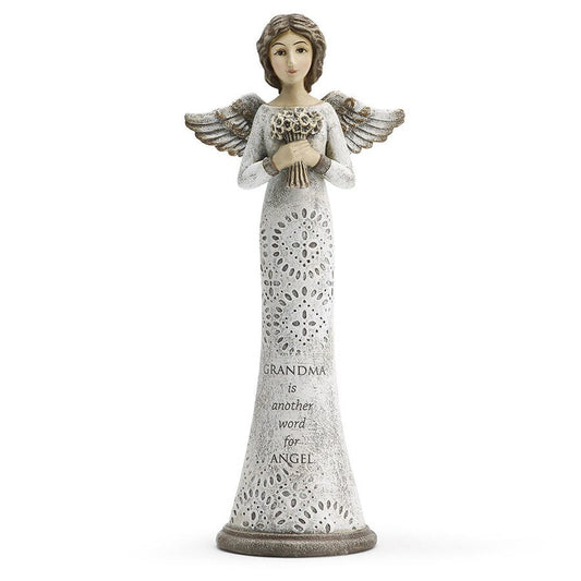 Grandma In Loving Memory Angel Figurine - The Funeral Program Site