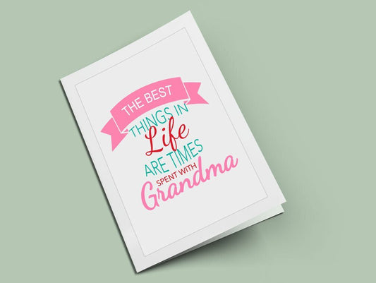 Grandma The Best Things Ever Word Art - The Funeral Program Site
