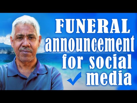 Video de anuncio de servicio funerario en redes sociales de Beach (1080p)