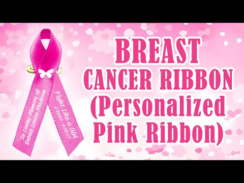 Loss of A Female Loved One Awareness Ribbons (Black/Pink) - Pack of 10 -  Celebrate Prints