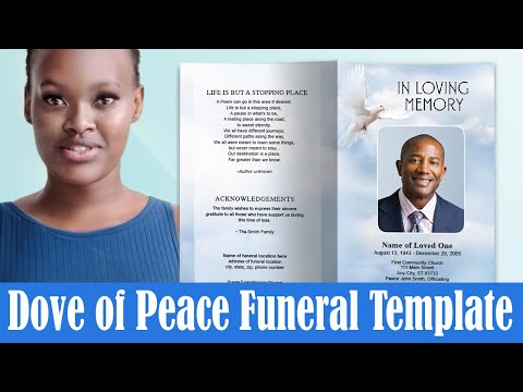 Funeral Program Template for Microsoft Word: A Practical Guide – The ...