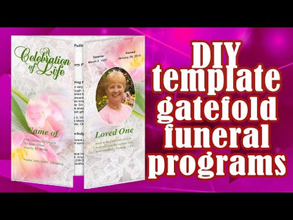 Eternal Gatefold Program Template