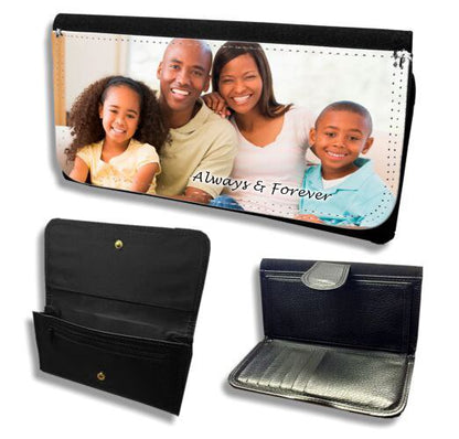 Ambrosia Personalized In Loving Memory Leatherette Wallet.