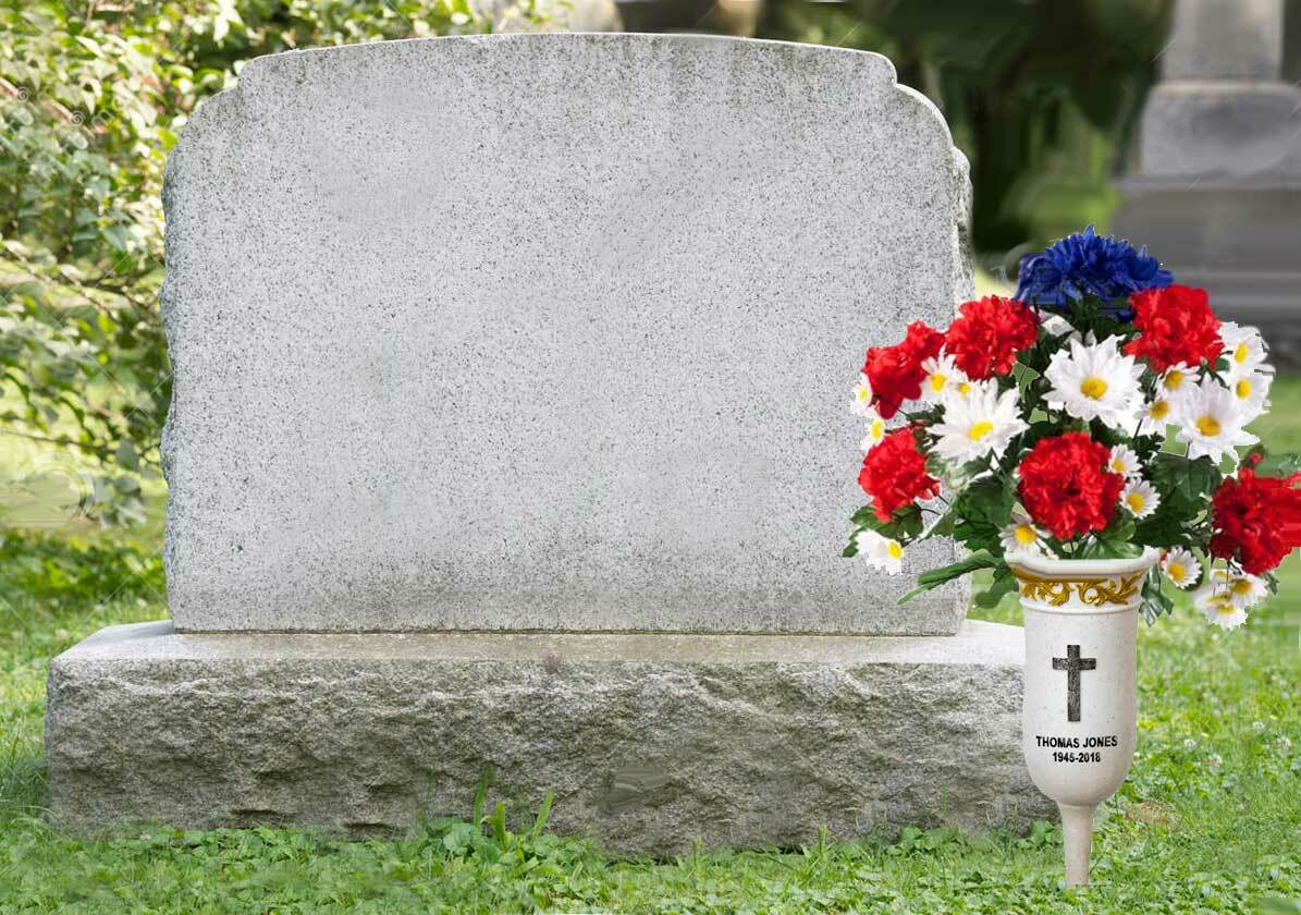 Grave Flower Holders  Funeral Program Site – The Funeral Program Site