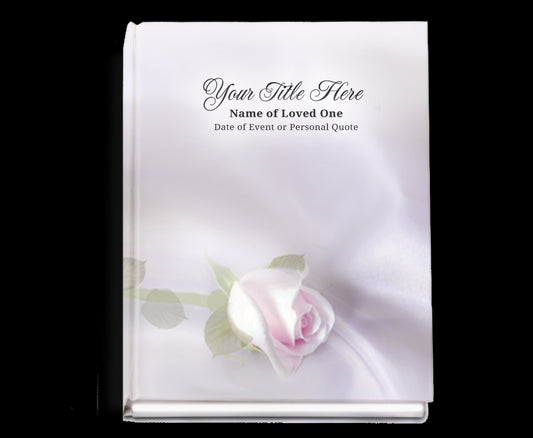 Beloved Perfect Bind Funeral Guest Book.