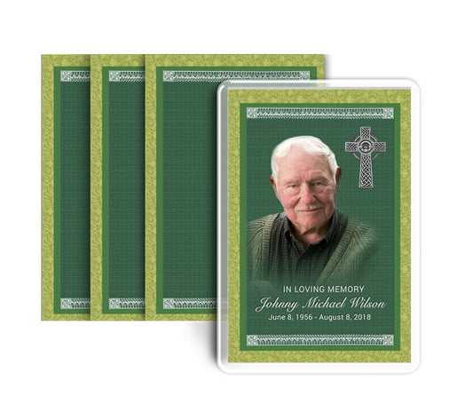 Celtic Funeral Prayer Card Design & Print (Pack of 50).