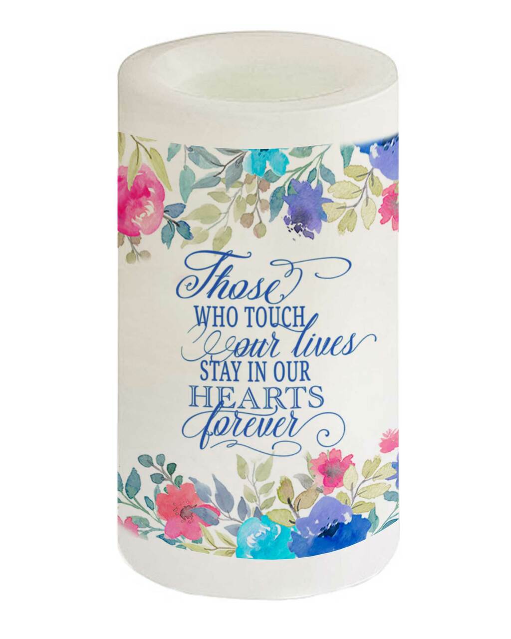 Rosie Personalized Flameless LED Memorial Candle.