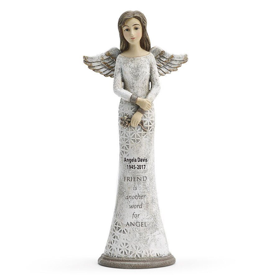 Friend Angel In Loving Memory Angel Figurine.
