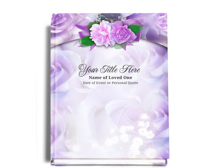 Rapture Perfect Bind Memorial Funeral Guest Book.