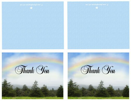 Promise Thank You Card Template.