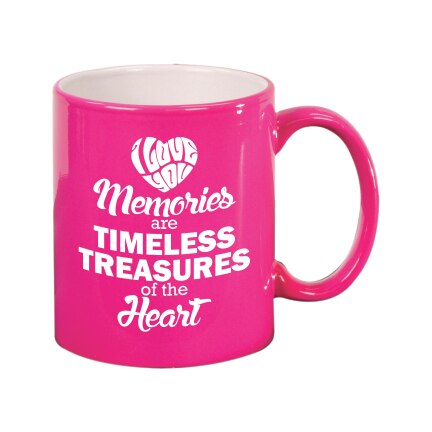 Memories Are Timeless In Loving Memory Ceramic Mug.
