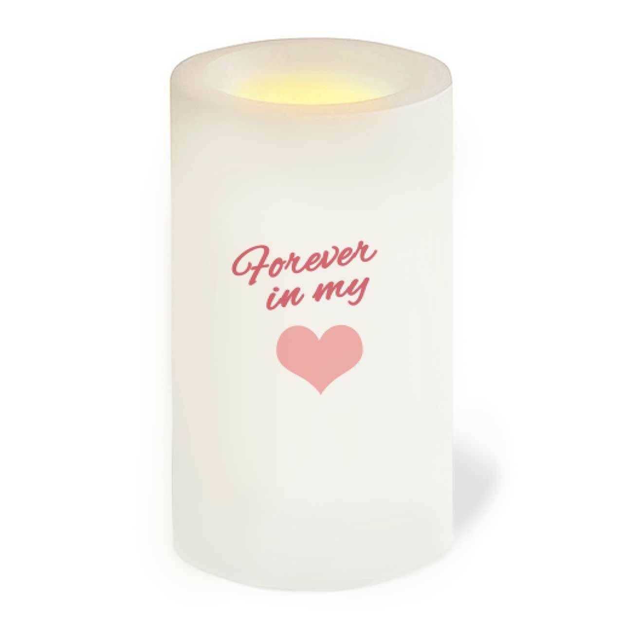 Beloved Her Personalized Flameless LED Memorial Candle.