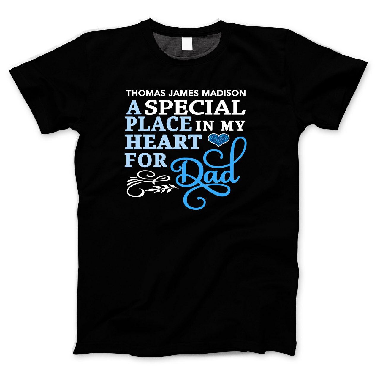 Special Place Dad In Loving Memory T-Shirt (Ladies).