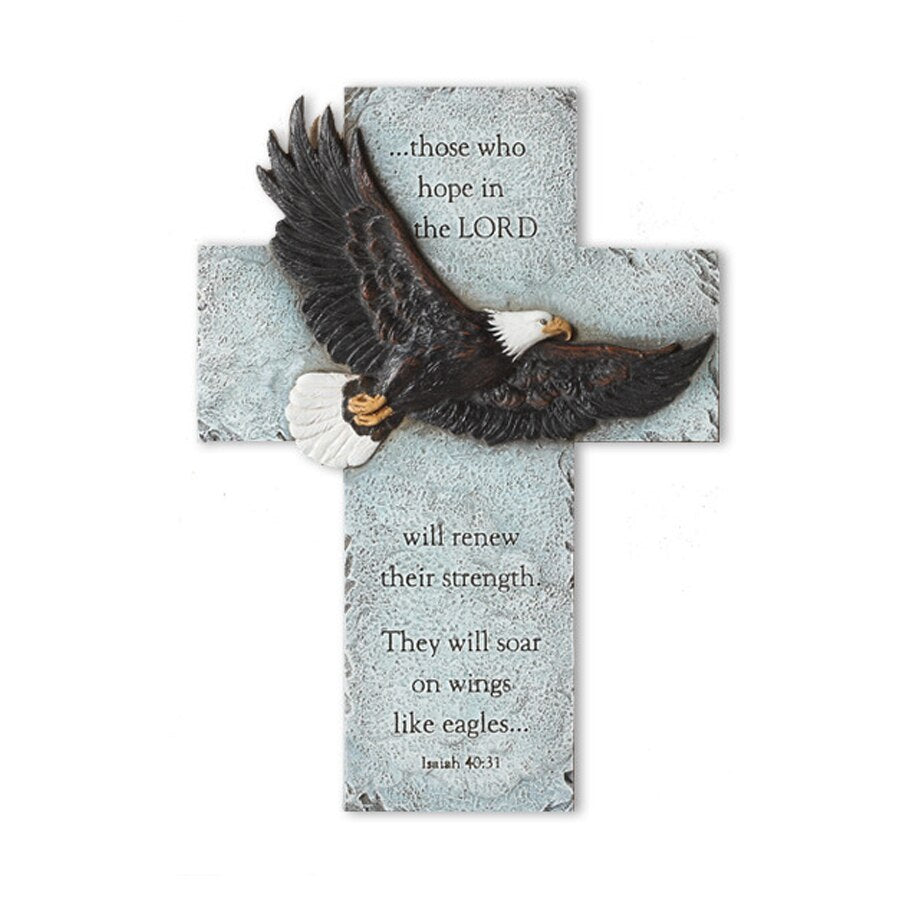 Eagle's Wings Wall Cross.