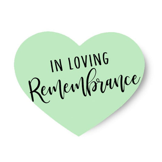 In Loving Remembrance Share A Memory Remembrance Card (Pack of 25).