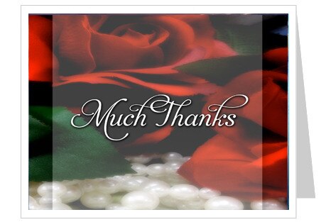 Elegance Thank You Card Template.
