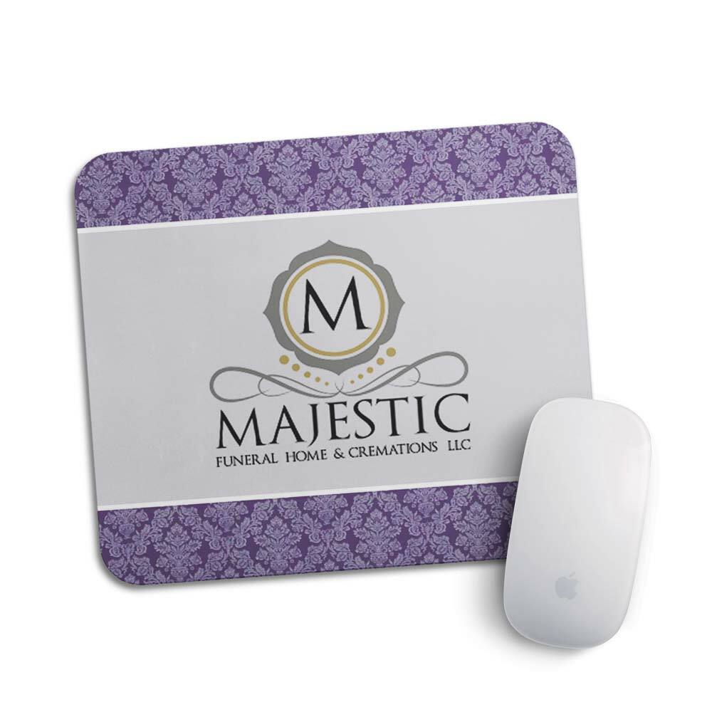 Funeral Home Personalized Mouse Pad Logo - Regal Design.