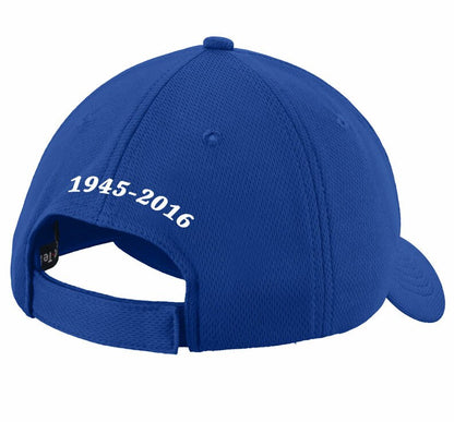 Personalized Embroidered Always Forever In Memory Baseball Cap.