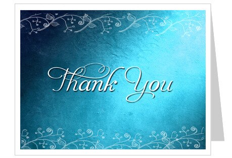 Devotion Thank You Card Template.