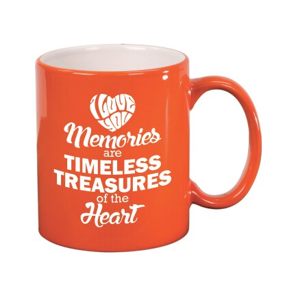 Memories Are Timeless In Loving Memory Ceramic Mug.
