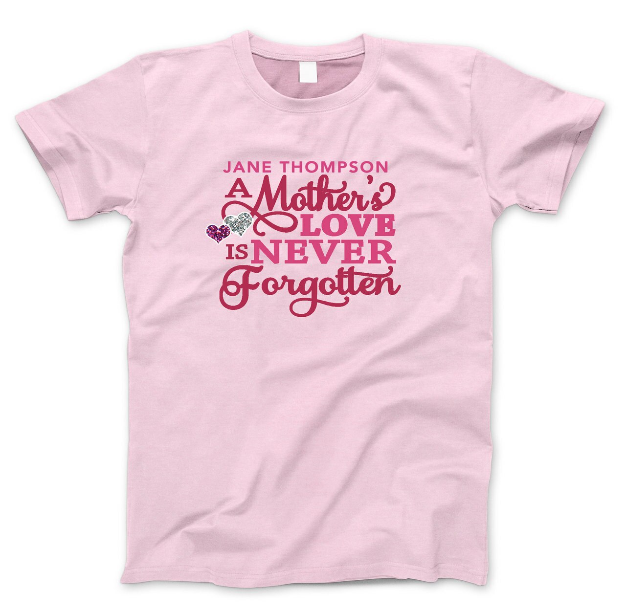 Mother's Love In Loving Memory T-Shirt (Ladies).