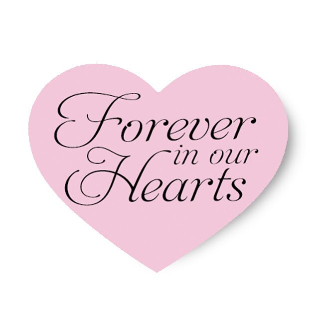 Forever In Our Hearts Share A Memory Remembrance Card (Pack of 25).
