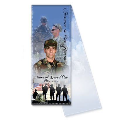 Military Army In Loving Memory Comfort Wrap Scarf.