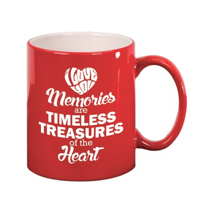 Memories of You In Loving Memory Ceramic Mug.