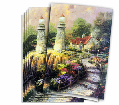 Thomas Kinkade Sea of Tranquility Funeral Paper (Pack of 25).