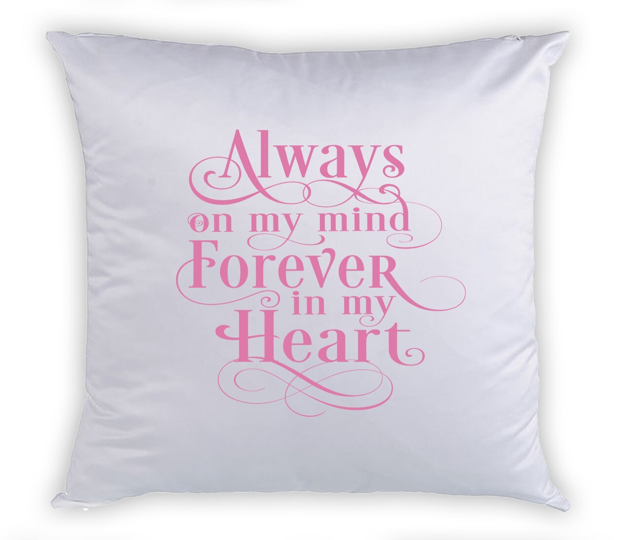 Pink Accent Memorial Magic Swipe Reversible Mermaid Sequin Pillow.