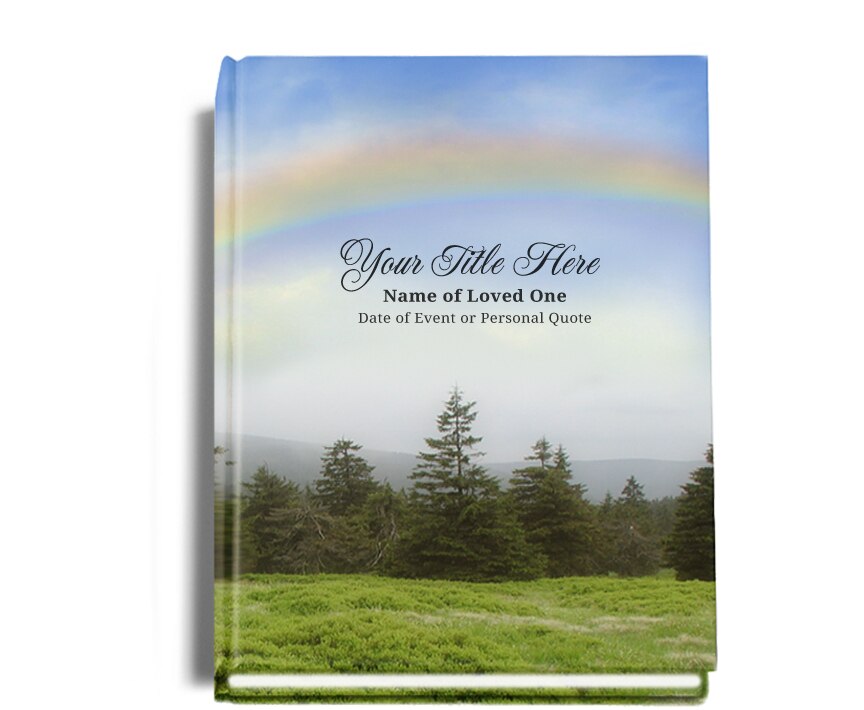Promise Perfect Bind Memorial Funeral Guest Book.