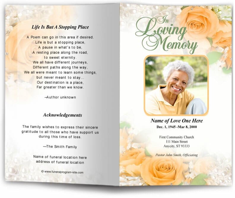 Funeral Program Wording Samples Creative Memorials With Funeral Funeral Program Wording Samples Creative Memorials With Funeral
