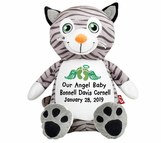Kitty Cat Memorial Stuffed Animal - Urn - The Funeral Program Site