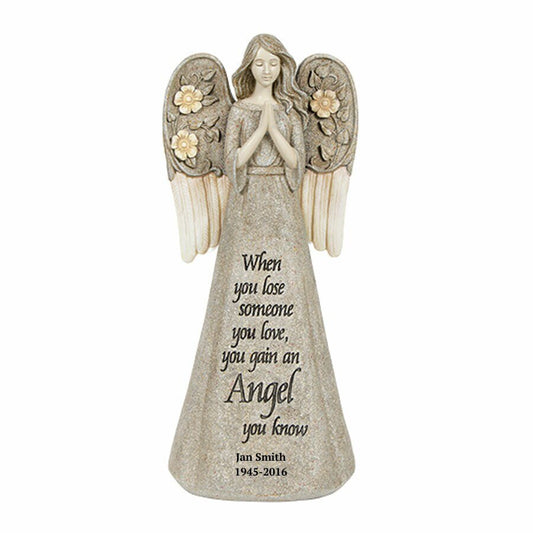 Luminous Garden Angel - The Funeral Program Site
