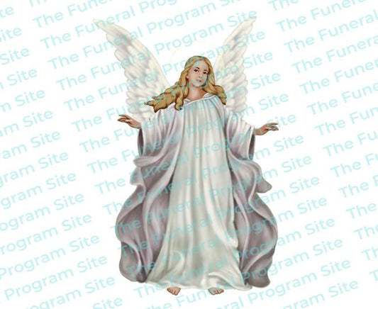 Madonna Angel Funeral Clip Art - The Funeral Program Site