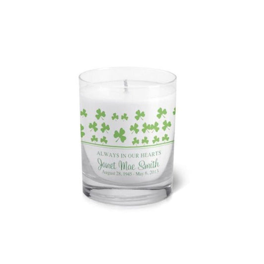 McCormick Personalized Votive Memorial Candle - The Funeral Program Site