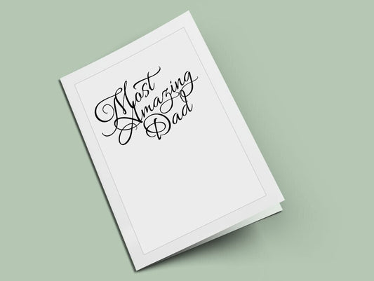 Most Amazing Dad Word Art - The Funeral Program Site