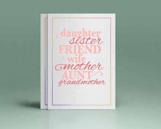 Mother Word Art - The Funeral Program Site