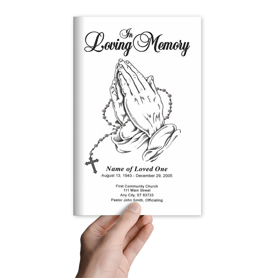 Praying Hands Funeral Program Template - The Funeral Program Site praying-hands-funeral-program-template-the-funeral-program-site