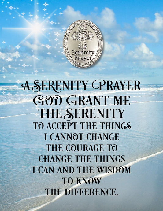 Serenity Prayer The Cross In My Pocket - The Funeral Program Site
