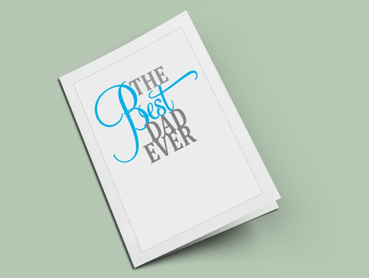 The Best Dad Ever Word Art - The Funeral Program Site