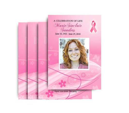 You Design. We Print No Fold 4x6 Postcard (Pack of 50) - The Funeral Program Site