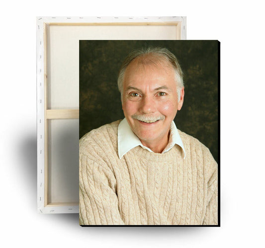 Your Photo Memorial Canvas Print - The Funeral Program Site